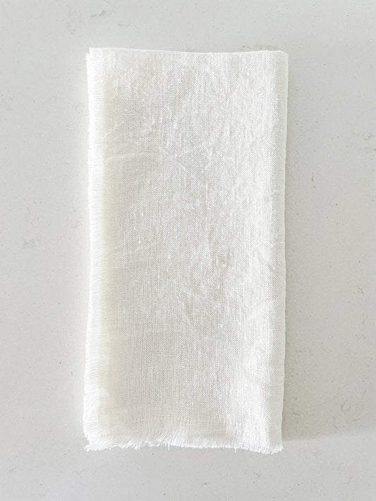 So Soft Linen Napkins (set of 4)
