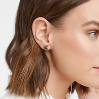 Julie Vos SoHo Demi X Stud, Mixed Metal