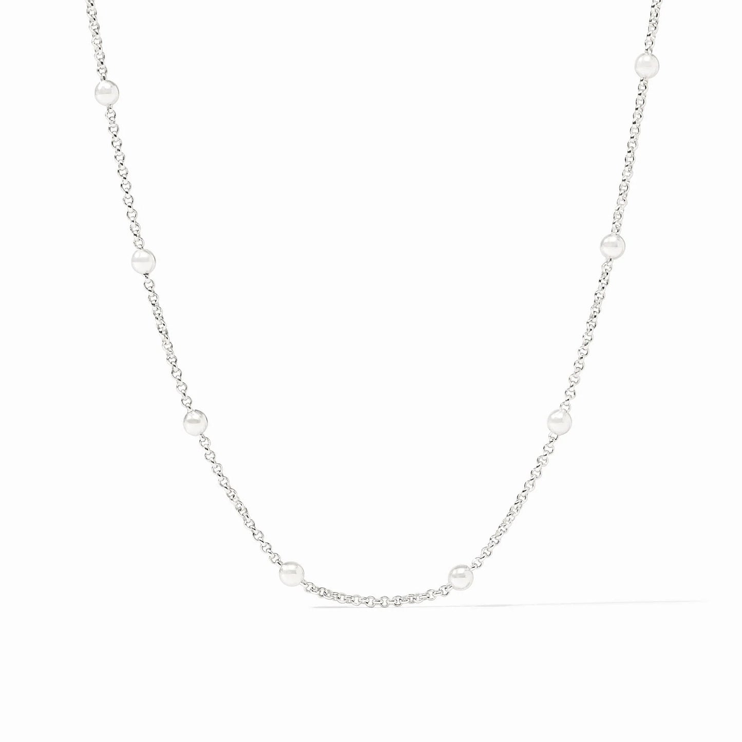 Sterling Solara Delicate Station Necklace