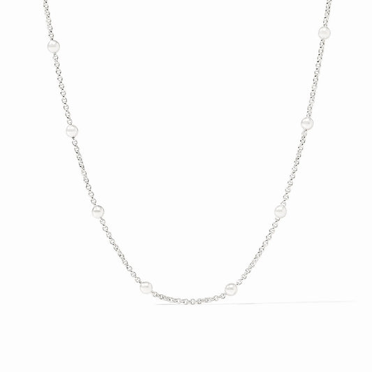 Sterling Solara Delicate Station Necklace