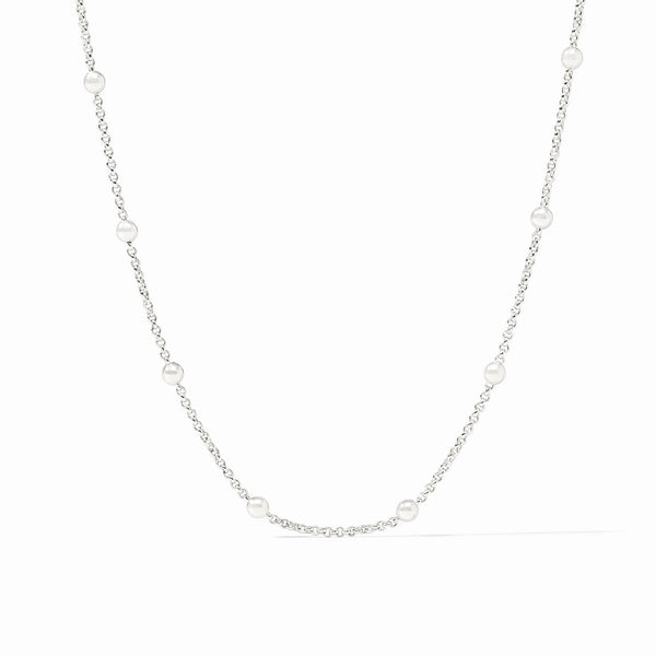Sterling Solara Delicate Station Necklace