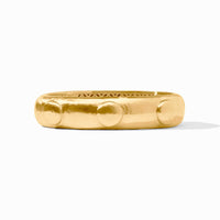 Julie Vos Solara Hinge Bangle, Gold