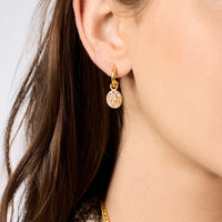 Julie Vos Stardust 6-in-1 Earring, Iridescent Champagne