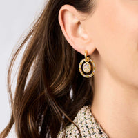 Julie Vos Stardust 6-in-1 Earring, Iridescent Champagne