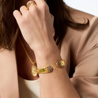 Julie Vos Stardust Cuff, Multi-Stone