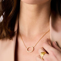 Julie Vos Stardust Delicate Necklace, Cubic Zirconia