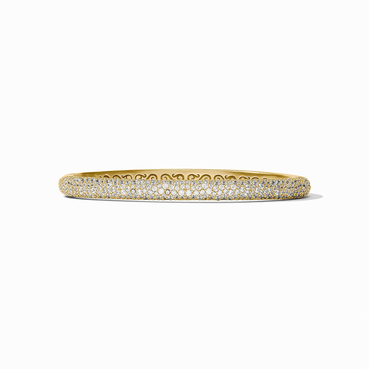 Julie Vos Stardust Hinge Bangle, Cubic Zirconia