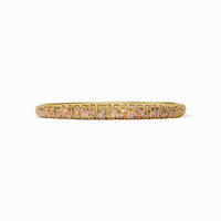 Julie Vos Stardust Hinge Bangle, Multi-Stone