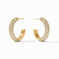 Julie Vos Stardust Hoop, Cubic Zirconia
