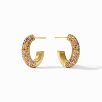 Julie Vos Stardust Hoop, Multi-Stone