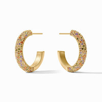 Julie Vos Stardust Hoop, Multi-Stone
