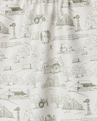 Farmyard Tea Towel