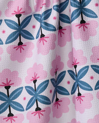 Fragrant Flowers Tea Towel
