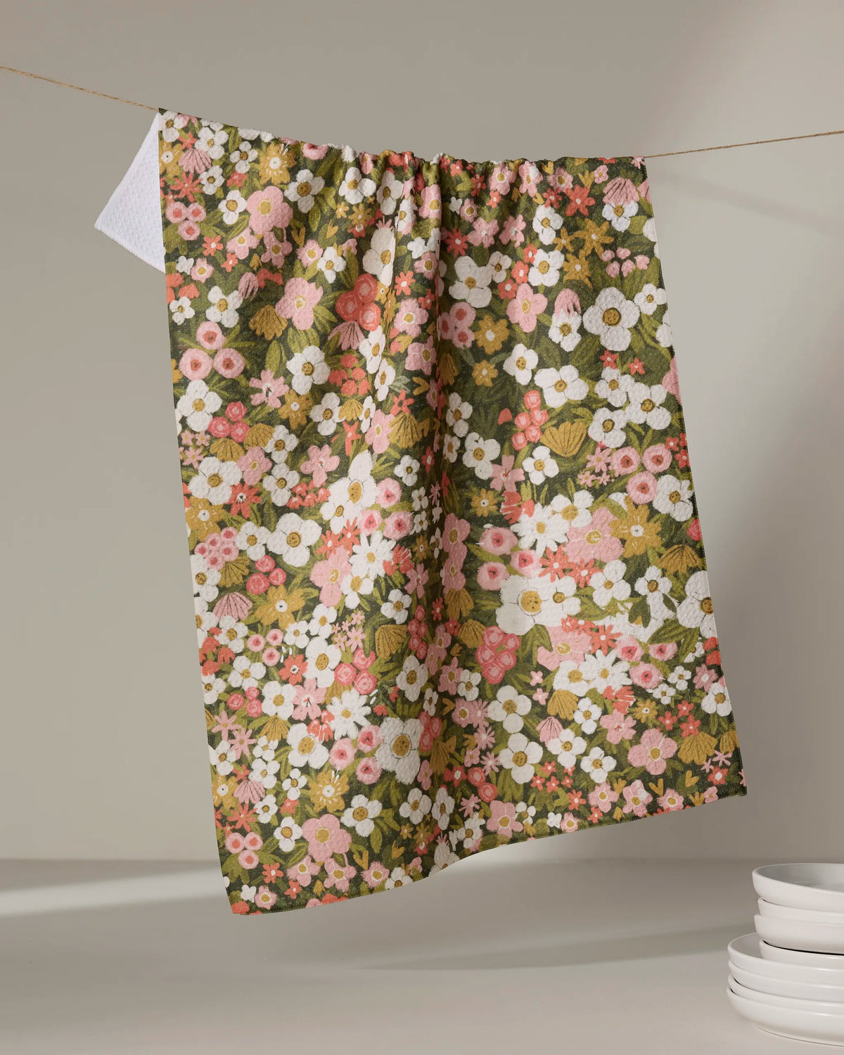 Gilded Garden Tea Towel