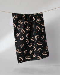 Haunted Grin Tea Towel - Halloween 2026