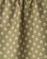Lucky Flowers Tea Towel - Mahjong
