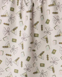 Martini Tiles Tea Towel - Mahjong
