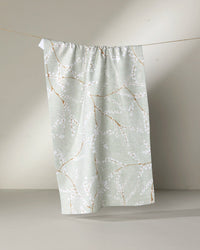 Quiet Flowers Tea Towel