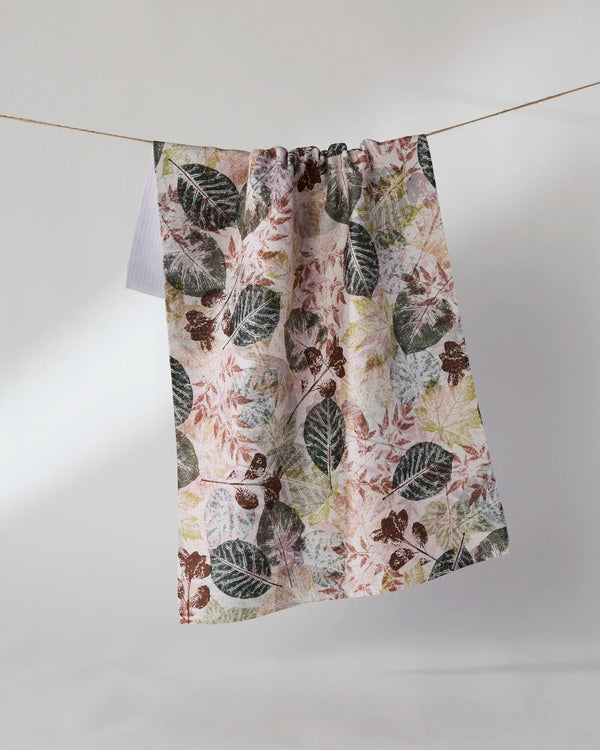 Woodland Press Tea Towel