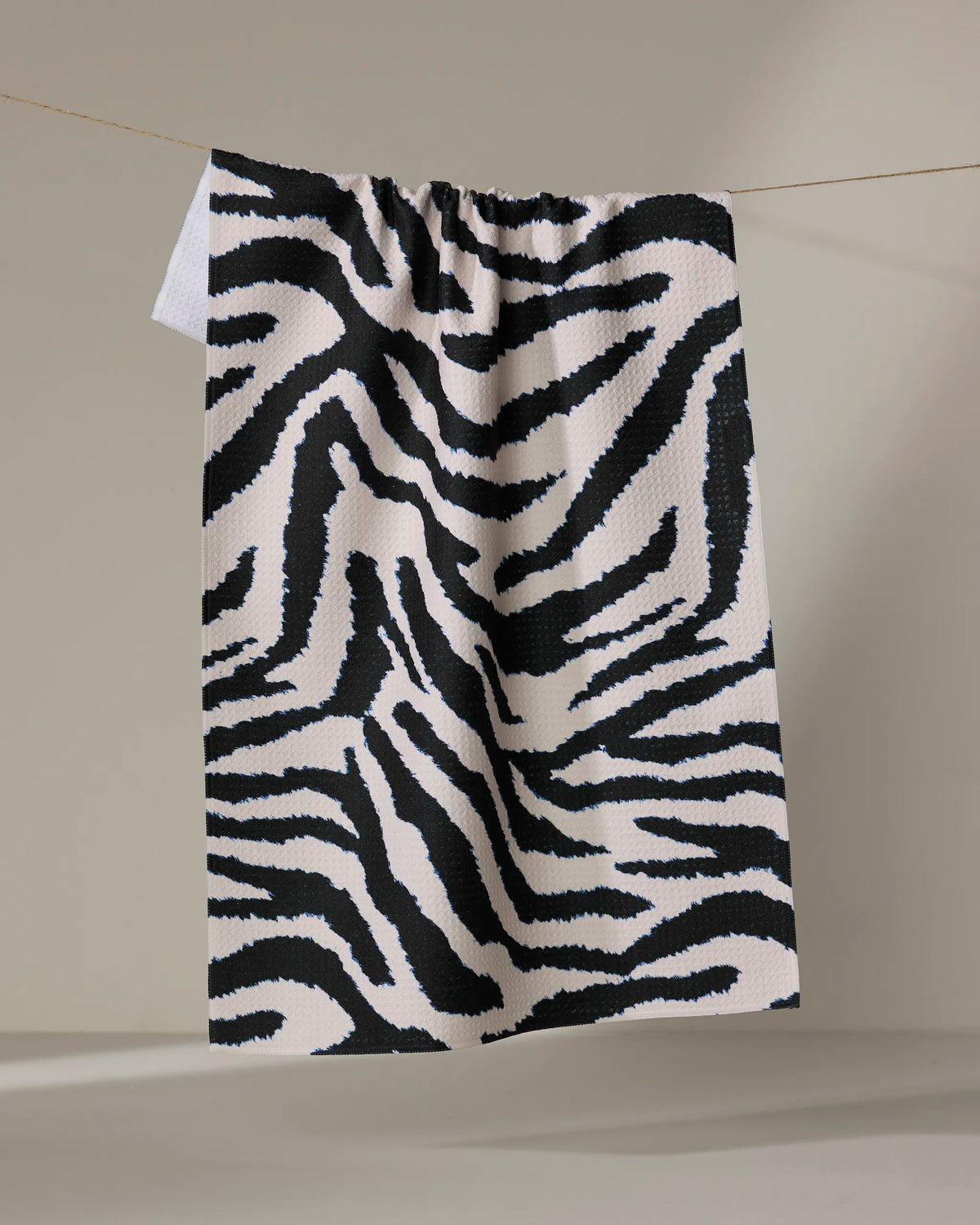 Zira Black Tea Towel