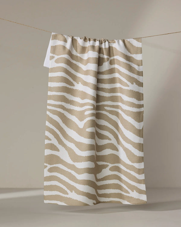 Zira Tan Tea Towel