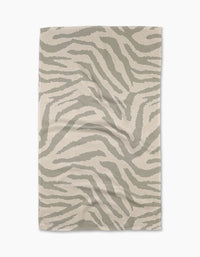Zira Gray Tea Towel