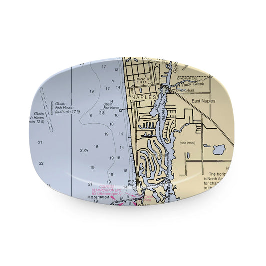 NAPLES Chart Platter