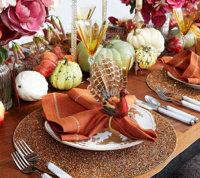 Gobble Napkin Ring in Multi