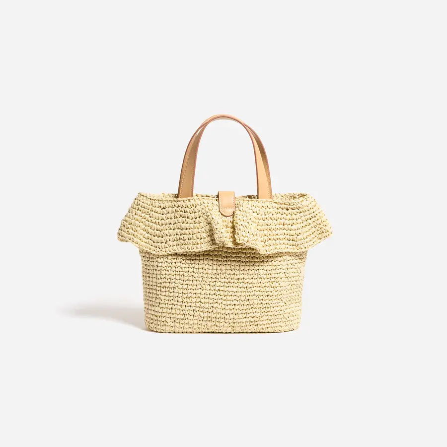 Ruffle Tote - Woven