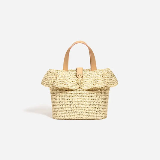 Ruffle Tote - Woven