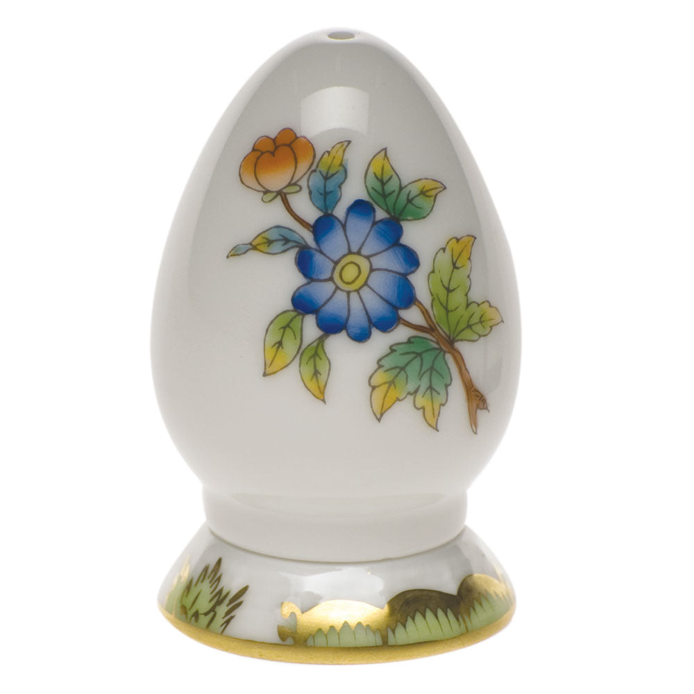 Queen Victoria Green Pepper Shaker Single Hole