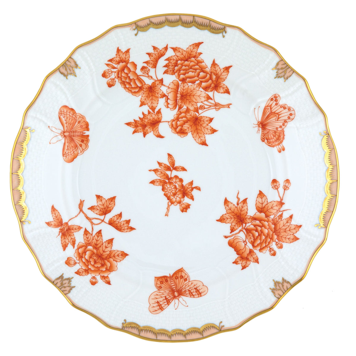 Fortuna Rust Dinner Plate