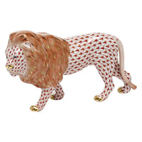 Standing Lion — Rust