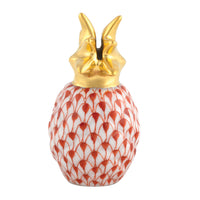 Pineapple Place Card Holder — Rust