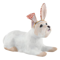 Westie with Bunny Ears — Rust