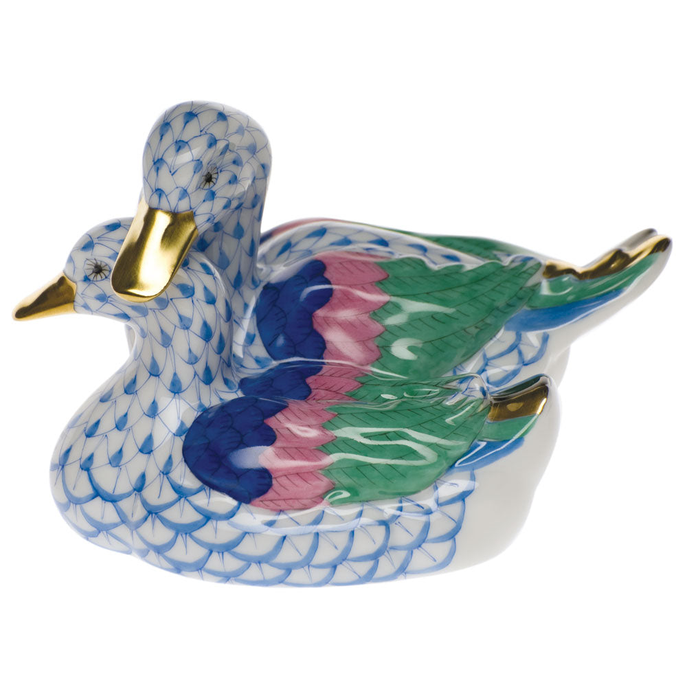 Pair of Ducks — Blue