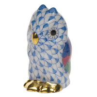 Owl Miniature — Blue