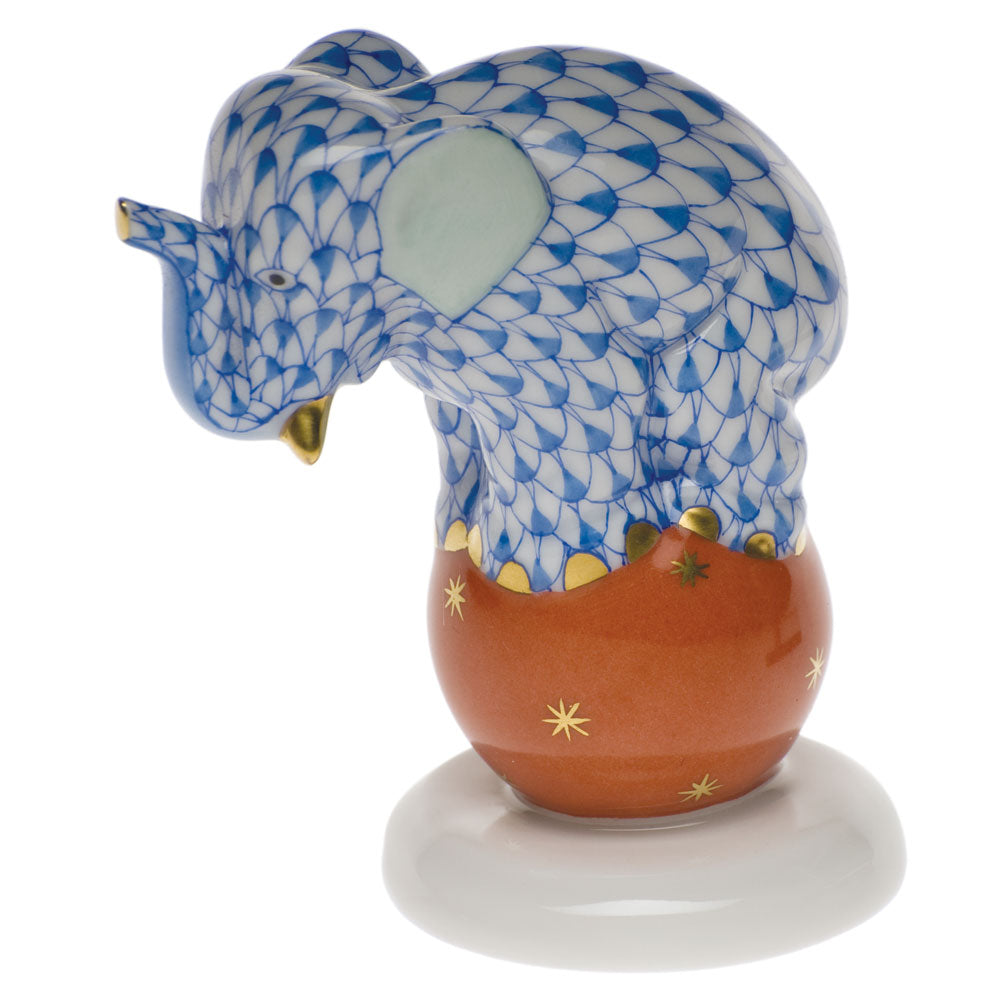 Dancing Elephant — Blue