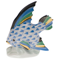 Fish Table Ornament — Blue