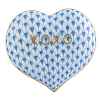 Hugs and Kisses Heart — Blue