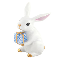 Celebration Bunny — White & Blue