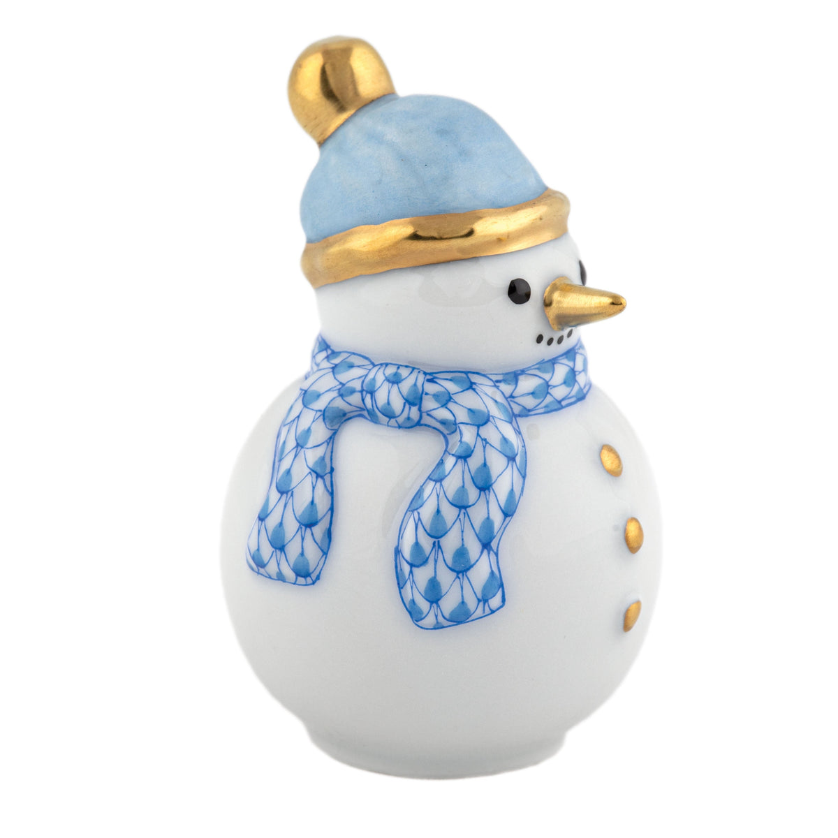 Mini Snowman — Blue