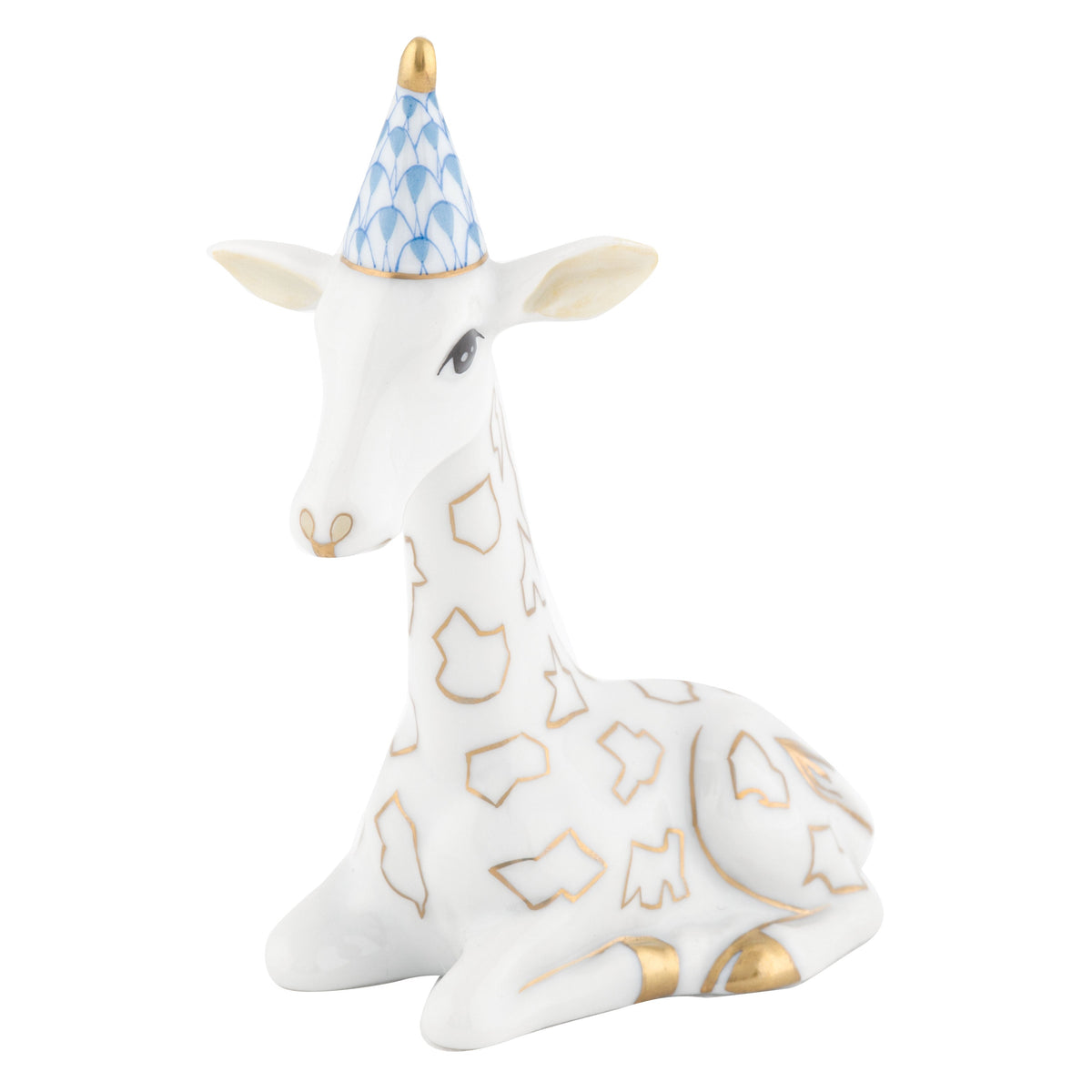 Party Giraffe — Blue