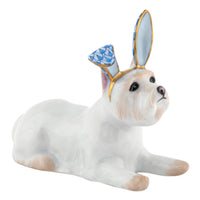 Westie with Bunny Ears — Blue