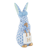 Shopping Bunny — Blue