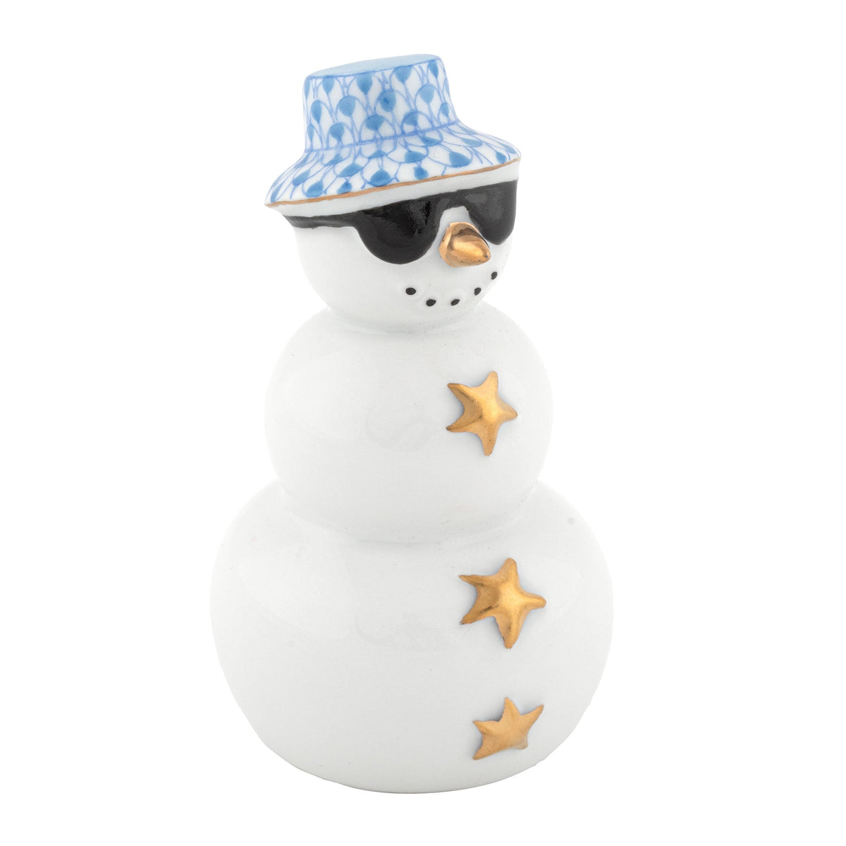 Tropical Snowman — Blue
