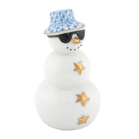 Tropical Snowman — Blue