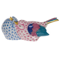 Love Birds — Blue & Raspberry