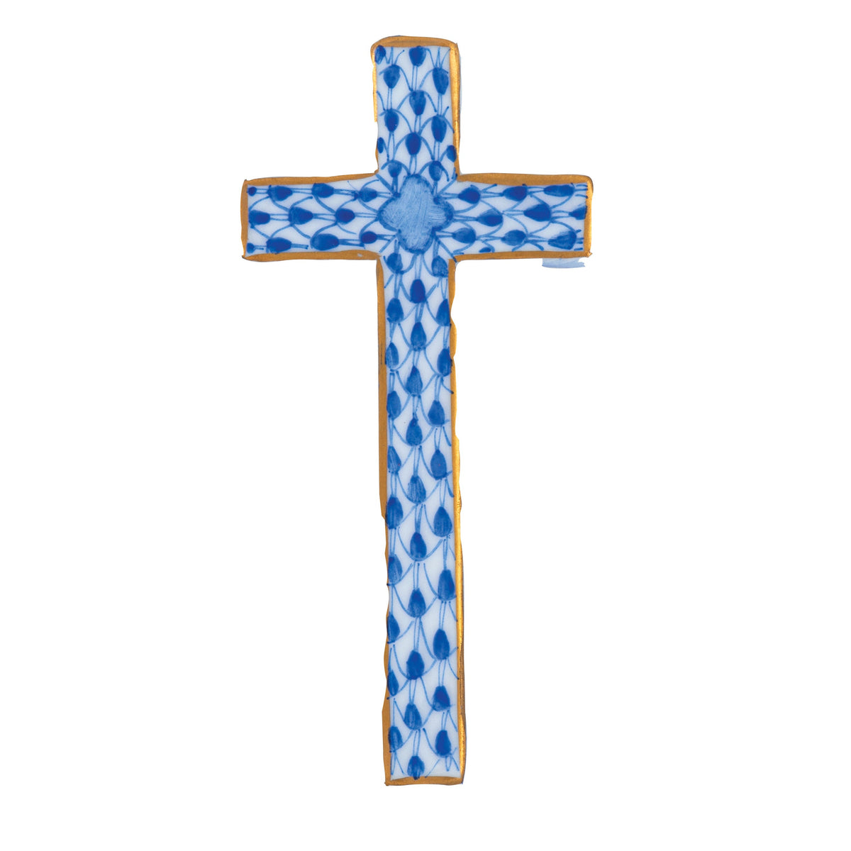 Miniature Cross — Sapphire