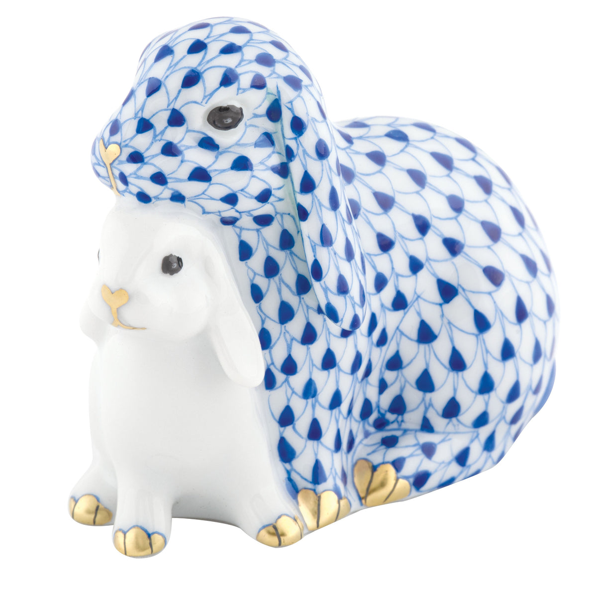 Cuddling Bunnies — Sapphire
